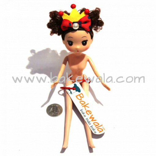Fancy Cake Doll or Toppers for Cakes - 9.5''