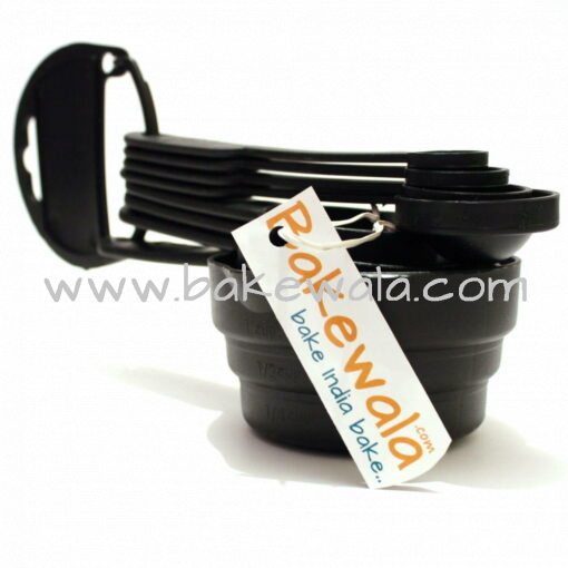 Measuring Cups and Spoons - Black