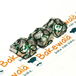 Chocolate Foil Wrapper - Hoop Pattern - Green - 300 pcs