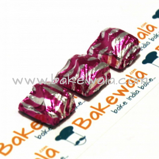 Chocolate Foil Wrapper - Cloud - Pink - 300 pcs