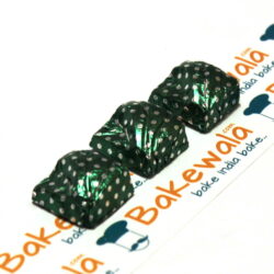 Chocolate Foil Wrapper - Dotted - Green - 300 pcs