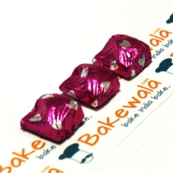 Chocolate Foil Wrapper - Heart Pattern - Pink - 300 pcs