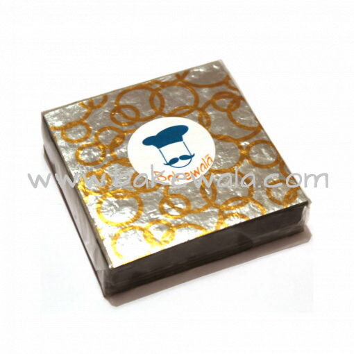 Chocolate Foil Wrapper - Hoop Pattern - Yellow - 300 pcs