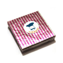 Chocolate Foil Wrapper - Pink Stripes - 300 pcs