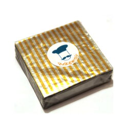 Chocolate Foil Wrapper - Yellow Stripes - 300 pcs