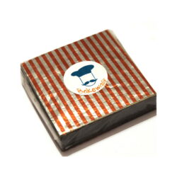 Chocolate Foil Wrapper - Orange Stripes - 300 pcs