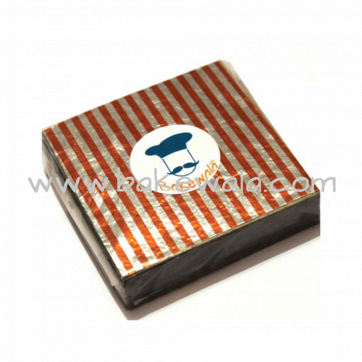 Chocolate Foil Wrapper - Orange Stripes - 300 pcs