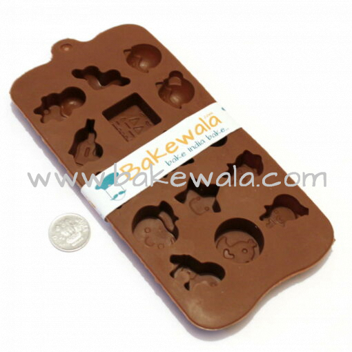 Silicon Chocolate Mould - Cute Shape Forms