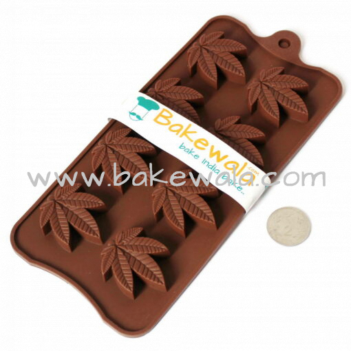 Silicon Chocolate Mould - Leaf