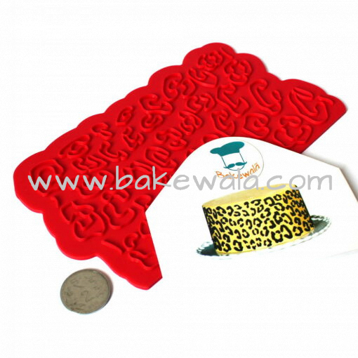 Silicon Onlay Mat - Leopard Print