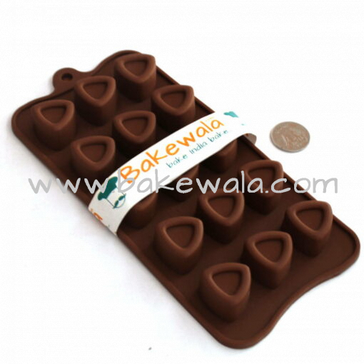 Silicon Chocolate Mould - Triangle Shape