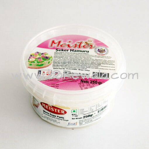 Meister Sugar Paste or Fondant-White-250g