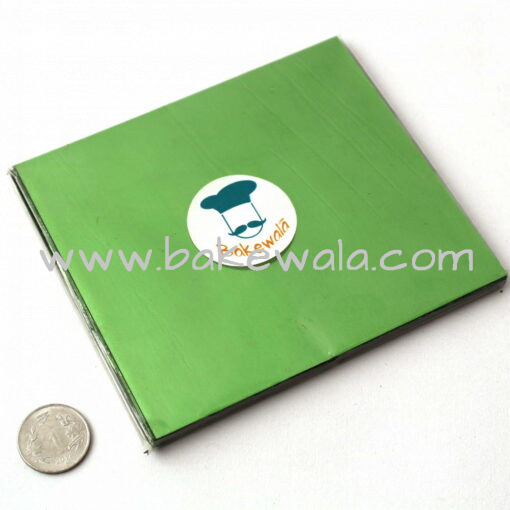 Chocolate Wrapper - Plain - Parrot Green - 250 pcs