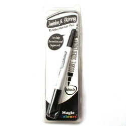 Magic Colours - Double Sided Edible Marker Pen - Black