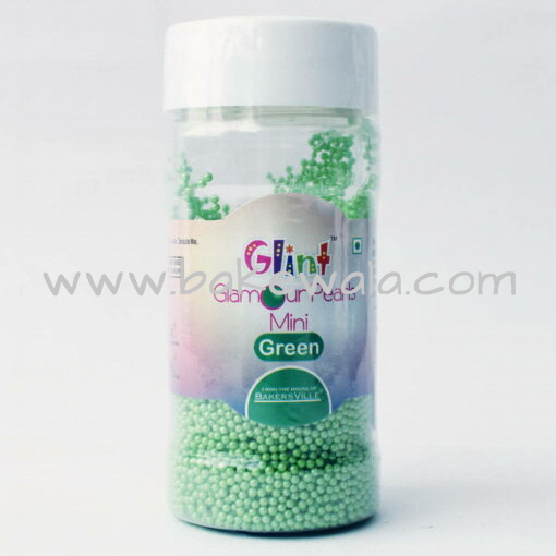 Glint Glamour Pearls Mini Green - 75 g