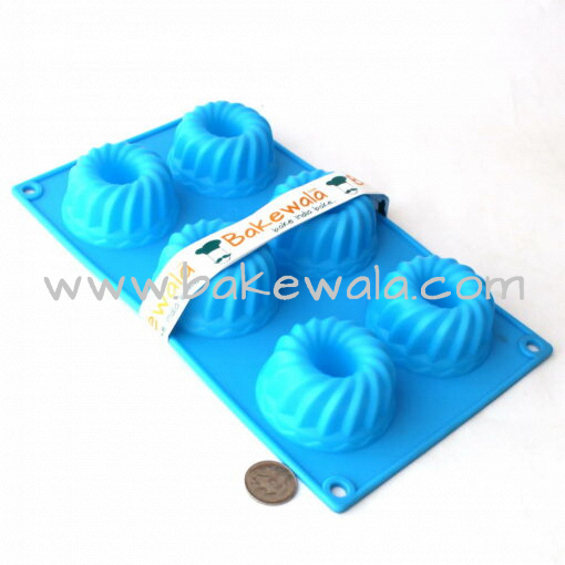 Silicon mould - Mini Bundt - Dessert Tray