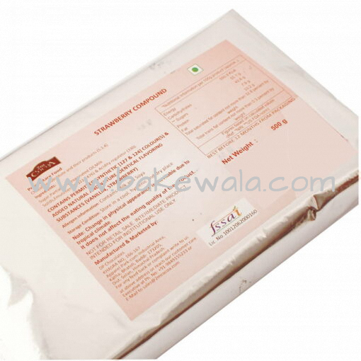 2M Strawberry Flavour Compound Slab - 500 g