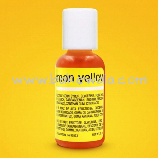 Chefmaster - Gel Color - Lemon Yellow - 20g