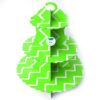 3-tier Cardboard Cupcake Stand - Green and White - Chevron