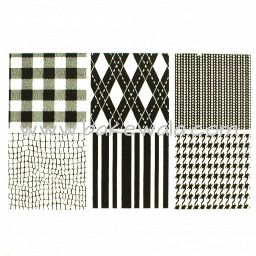 Texture Sheet - Fabric - Set of 6