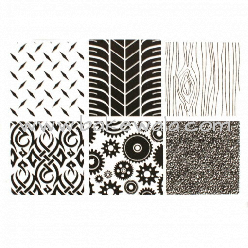 Texture Sheet - Manly - Set of 6