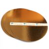 Cake Base - Round - Gold - 8.75"