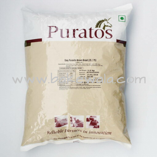 Puratos Bread Mix - Easy Puravita Brown Bread - 2.5kg