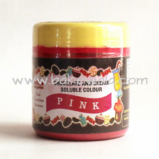 Mangharam - Chocolate and  Cream Soluble Colour -  Pink 25g