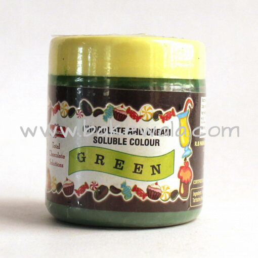 Mangharam - Chocolate and  Cream Soluble Colour -  Pea green 25g