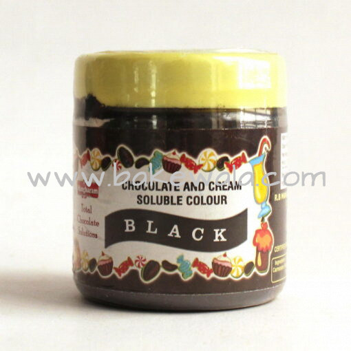 Mangharam - Chocolate and  Cream Soluble Colour -  Black 25 g