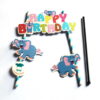 Happy Birthday Cake Banner