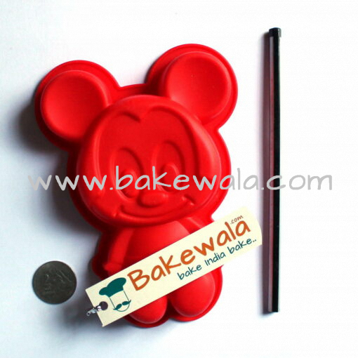 Silicone Mini Cake Mould - Mickey Mouse