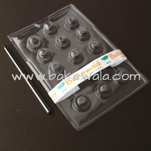 PVC Chocolate Mould - Type 114 - Set of 5 trays