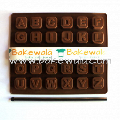 Letters of the Alphabet - Chocolate Silicon Mould