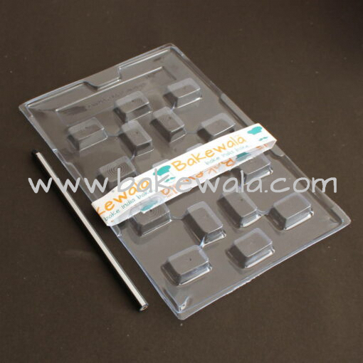 PVC Chocolate Mould - Type 075 - Set of 5 trays