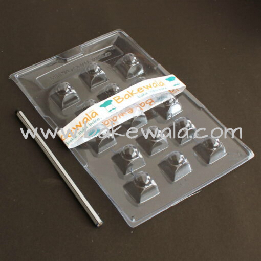 PVC Chocolate Mould - Type 060 - Set of 5 trays