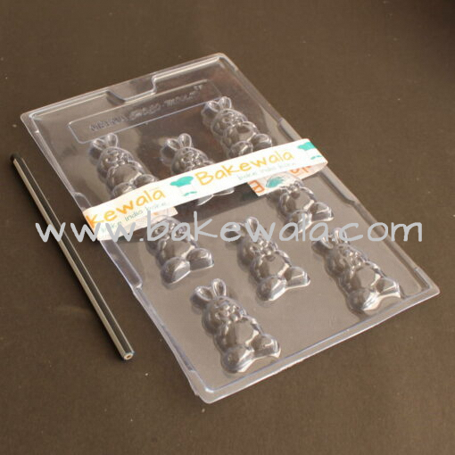 PVC Chocolate Mould - Type 041 - Set of 5 trays