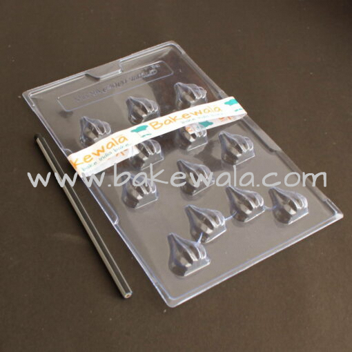 PVC Chocolate Mould - Type 044 - Set of 5 trays