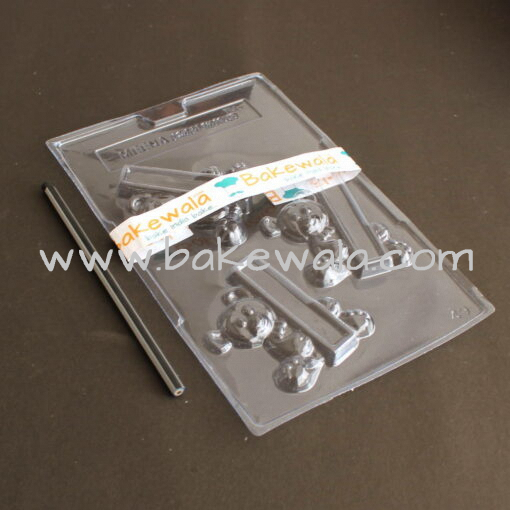 PVC Chocolate Mould - Type 049 - Set of 5 trays