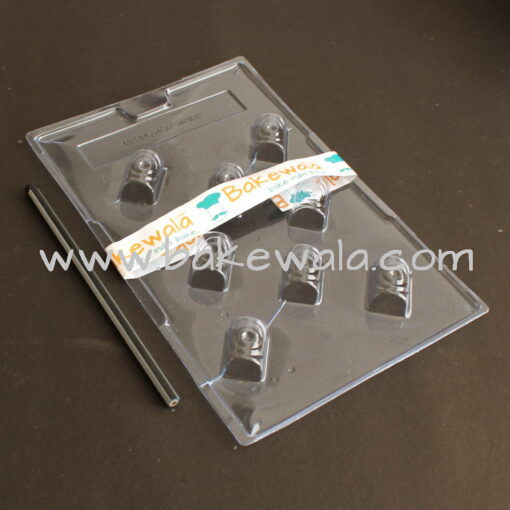 PVC Chocolate Mould - Type 070 - Set of 5 trays