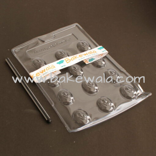 PVC Chocolate Mould - Type 005 - Set of 5 trays