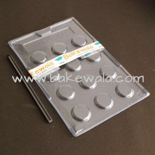 PVC Chocolate Mould - Type 013 - Set of 5 trays