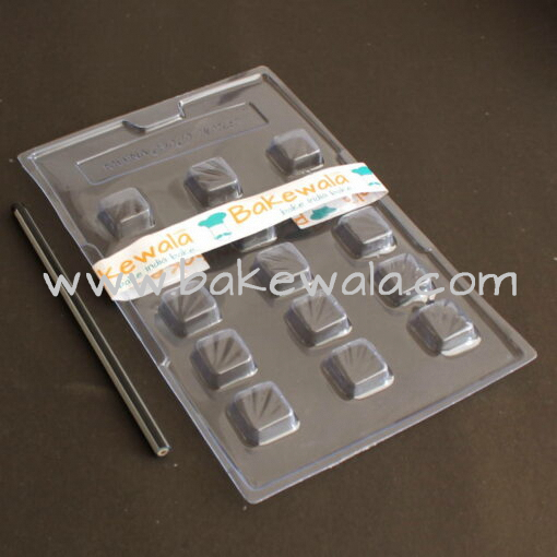 PVC Chocolate Mould - Type 019 - Set of 5 trays