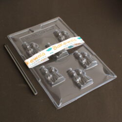 PVC Chocolate Mould - Type 021 - Set of 5 trays