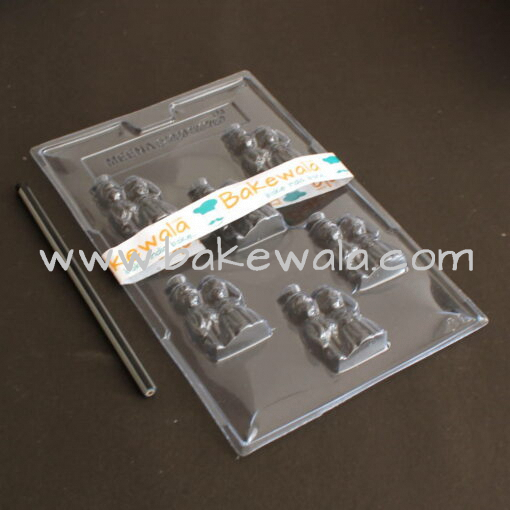 PVC Chocolate Mould - Type 021 - Set of 5 trays