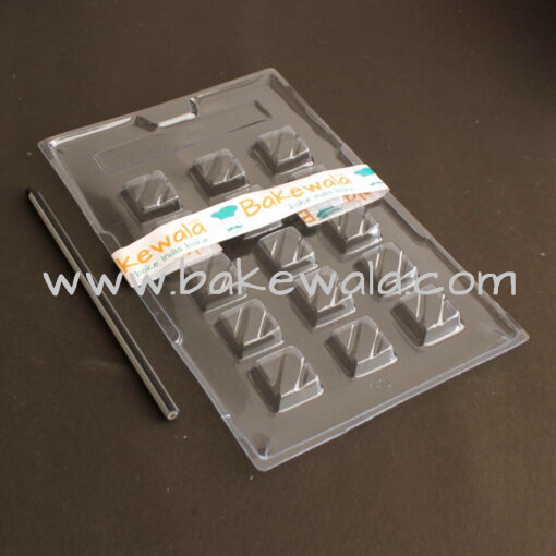 PVC Chocolate Mould - Type 020 - Set of 5 trays