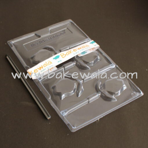 PVC Chocolate Mould - Type 023 - Set of 5 trays