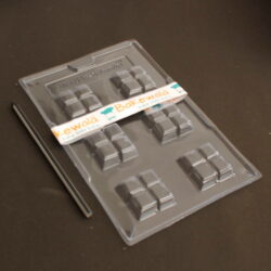 PVC Chocolate Mould - Type 040 - Set of 5 trays