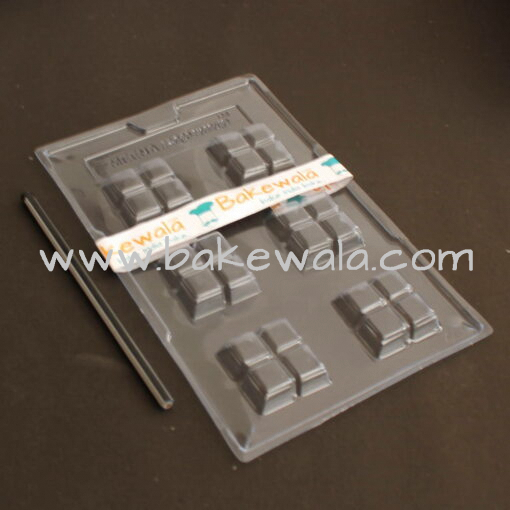 PVC Chocolate Mould - Type 040 - Set of 5 trays