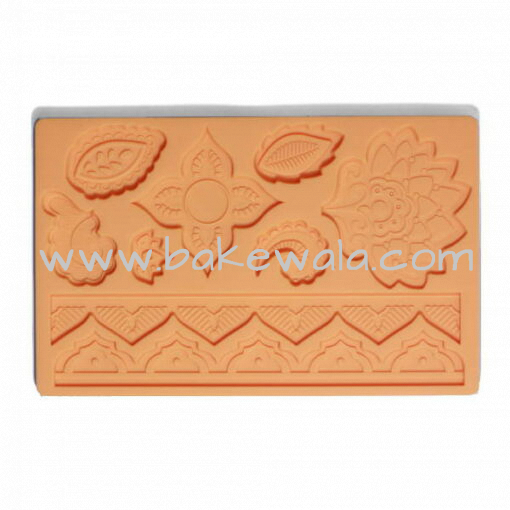 Silicone Fondant Mould - Global